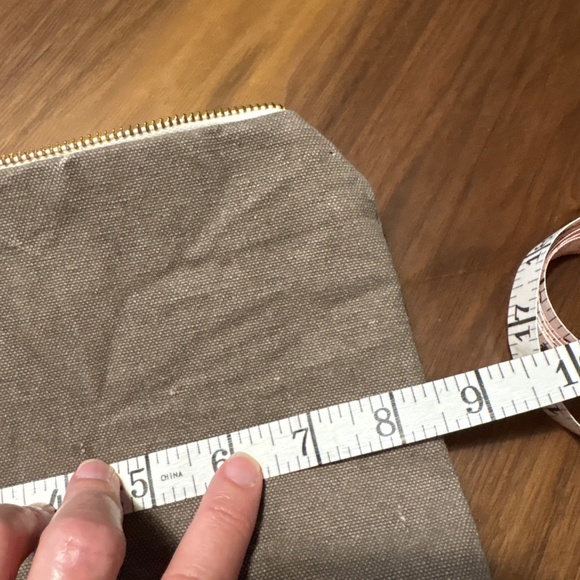 NWT pair of cotton zipper pouches - Embellish brand - Picture 5 of 6